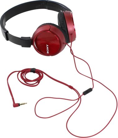 SONY MDR-ZX310AP НАУШНИКИ НАКЛАДНЫЕ, КРАСНЫЕ купить в официальном интернет-магазине Sony в Москве