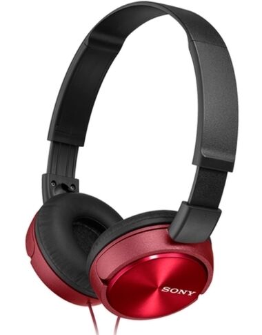 SONY MDR-ZX310AP НАУШНИКИ НАКЛАДНЫЕ, КРАСНЫЕ купить в официальном интернет-магазине Sony в Москве
