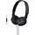 SONY MDR-ZX110AP НАУШНИКИ НАКЛАДНЫЕ, ЧЁРНЫЕ купить в официальном интернет-магазине Sony в Москве