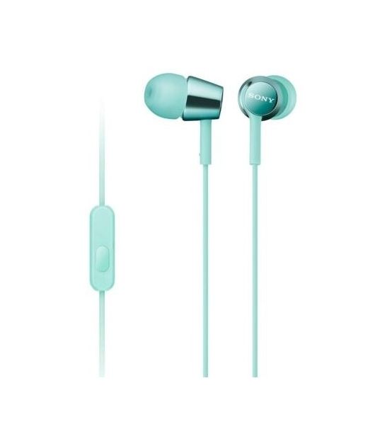 SONY MDR-EX155AP НАУШНИКИ ВНУТРИКАНАЛЬНЫЕ, ГОЛУБЫЕ купить в официальном интернет-магазине Sony в Москве