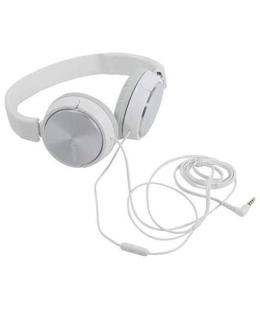 SONY MDR-ZX310AP НАУШНИКИ НАКЛАДНЫЕ, БЕЛЫЕ купить в официальном интернет-магазине Sony в Москве