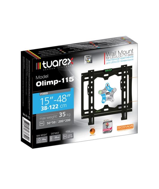 TUAREX OLIMP-115 КРОНШТЕЙН ФИКСИРОВАННЫЙ купить в официальном интернет-магазине Sony в Москве