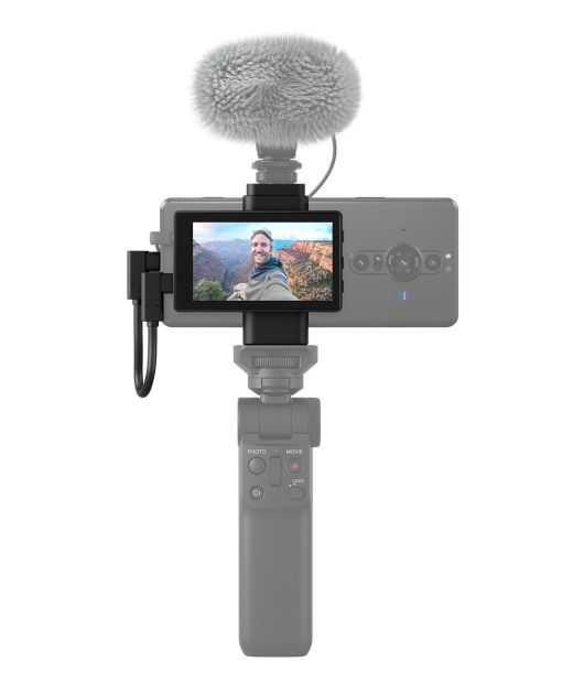 SONY XQZ-IV01B VLOG MONITOR ДЛЯ XPERIA PRO-I купить в официальном интернет-магазине Sony в Москве