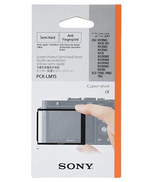 SONY PCK-LM15 ЗАЩИТНАЯ ПЛЕНКА ДЛЯ ЖК ЭКРАНА купить в официальном интернет-магазине Sony в Москве
