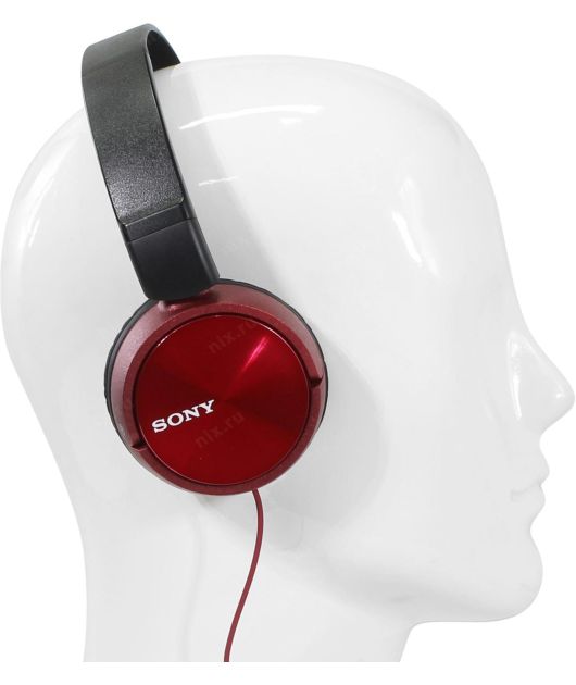 SONY MDR-ZX310AP НАУШНИКИ НАКЛАДНЫЕ, КРАСНЫЕ купить в официальном интернет-магазине Sony в Москве