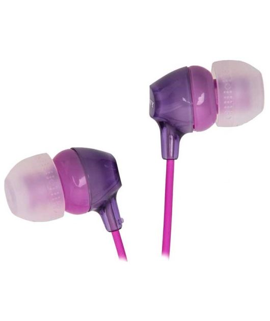 SONY MDR-EX15LP НАУШНИКИ, ФИОЛЕТОВЫЕ купить в официальном интернет-магазине Sony в Москве