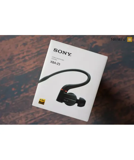 SONY XBA-Z5 НАУШНИКИ ВНУТРИКАНАЛЬНЫЕ купить в официальном интернет-магазине Sony в Москве