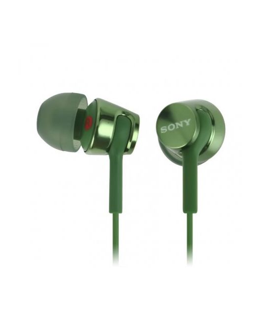 SONY MDR-EX155AP НАУШНИКИ ВНУТРИКАНАЛЬНЫЕ, ЗЕЛЁНЫЕ купить в официальном интернет-магазине Sony в Москве