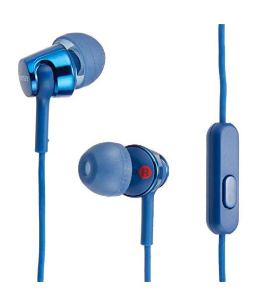 SONY MDR-EX155AP НАУШНИКИ ВНУТРИКАНАЛЬНЫЕ, СИНИЕ купить в официальном интернет-магазине Sony в Москве