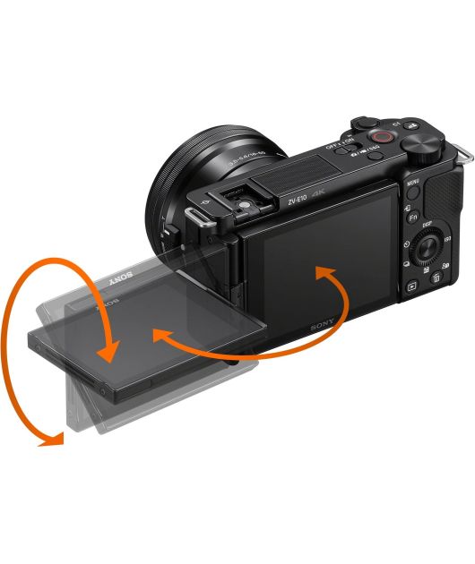 SONY ZV-E10B ФОТОАППАРАТ С БАЙОНЕТОМ E-СЕРИИ купить в официальном интернет-магазине Sony в Москве