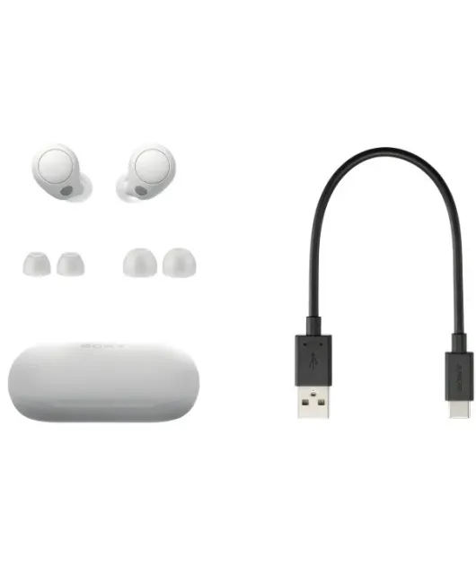 SONY WF-C700N НАУШНИКИ TWS, БЕЛЫЕ купить в официальном интернет-магазине Sony в Москве