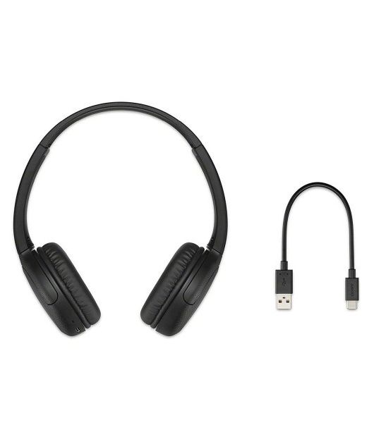 SONY WH-CH520 НАУШНИКИ НАКЛАДНЫЕ, ЧЁРНЫЕ купить в официальном интернет-магазине Sony в Москве