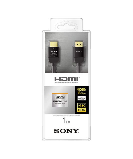 SONY DLC-HX10C КАБЕЛЬ HDMI HIGH SPEED купить в официальном интернет-магазине Sony в Москве
