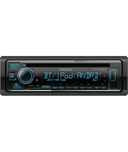 KENWOOD KDC-BT530U DSP АВТОМАГНИТОЛА купить в официальном интернет-магазине Sony в Москве
