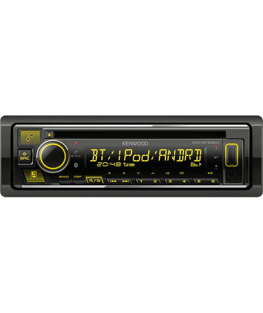 KENWOOD KDC-BT530U DSP АВТОМАГНИТОЛА купить в официальном интернет-магазине Sony в Москве