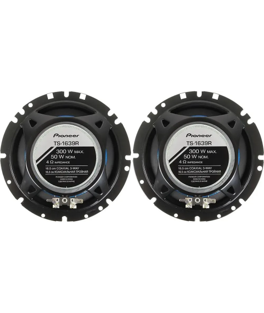 PIONEER TS-1639R 3-ПОЛОСНАЯ КОАКСИАЛЬНАЯ АС (16.5 СМ) купить в официальном интернет-магазине Sony в Москве