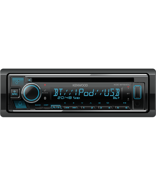 KENWOOD KDC-BT640U DSP АВТОМАГНИТОЛА купить в официальном интернет-магазине Sony в Москве