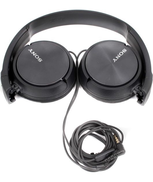 SONY MDR-ZX310AP НАУШНИКИ НАКЛАДНЫЕ, ЧЁРНЫЕ купить в официальном интернет-магазине Sony в Москве