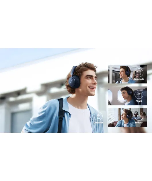 НАУШНИКИ ANKER SOUNDCORE SPACE Q45, СИНИЙ купить в официальном интернет-магазине Sony в Москве
