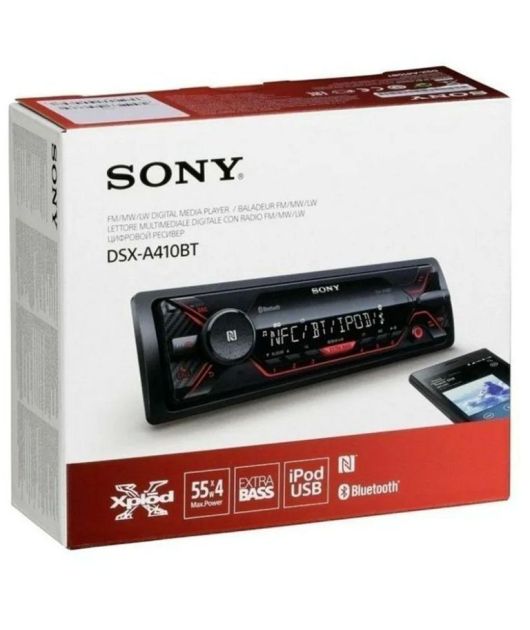 SONY DSX-A410BT АВТОМАГНИТОЛА C BLUETOOTH И USB купить в официальном интернет-магазине Sony в Москве