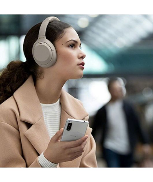 SONY WH-1000XM4 НАКЛАДНЫЕ НАУШНИКИ, СЕРЕБРИСТЫЕ купить в официальном интернет-магазине Sony в Москве