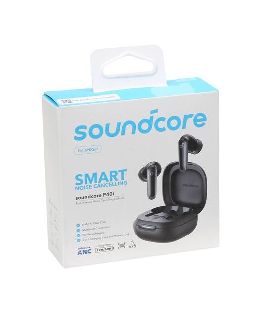 НАУШНИКИ ANKER SOUNDCORE P40I, ЧЕРНЫЕ купить в официальном интернет-магазине Sony в Москве