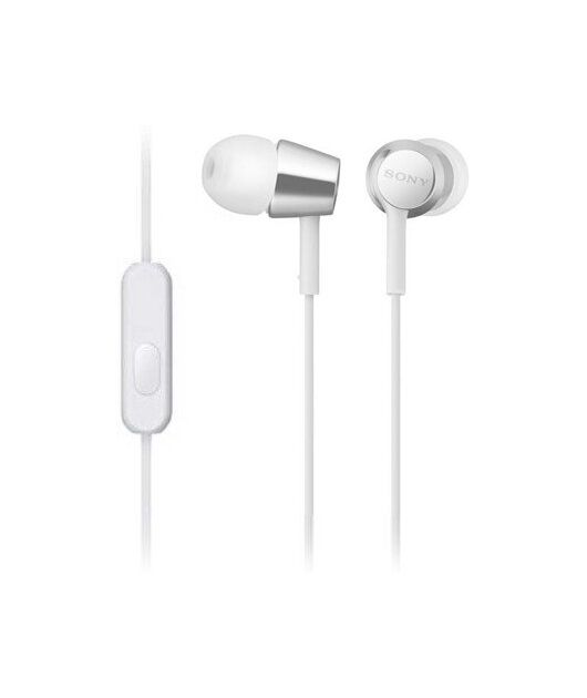 SONY MDR-EX155AP НАУШНИКИ ВНУТРИКАНАЛЬНЫЕ, БЕЛЫЕ купить в официальном интернет-магазине Sony в Москве