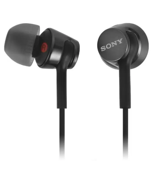 SONY MDR-EX155AP НАУШНИКИ ВНУТРИКАНАЛЬНЫЕ, ЧЁРНЫЕ купить в официальном интернет-магазине Sony в Москве