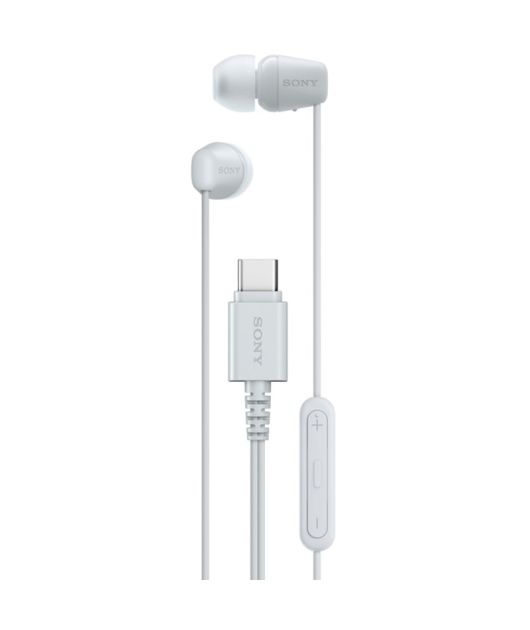SONY IER-EX15C НАУШНИКИ С USB TYPE-C, БЕЛЫЕ купить в официальном интернет-магазине Sony в Москве