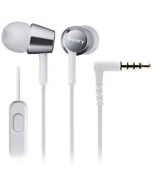SONY MDR-EX155AP НАУШНИКИ ВНУТРИКАНАЛЬНЫЕ, БЕЛЫЕ купить в официальном интернет-магазине Sony в Москве