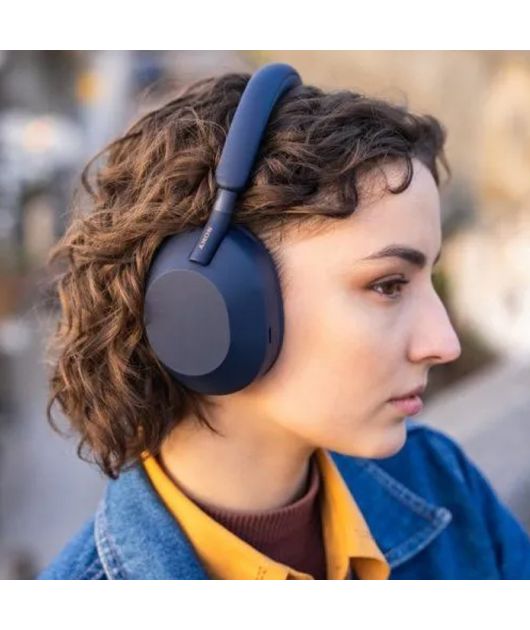 SONY WH-1000XM5 НАКЛАДНЫЕ НАУШНИКИ, СИНИЕ купить в официальном интернет-магазине Sony в Москве