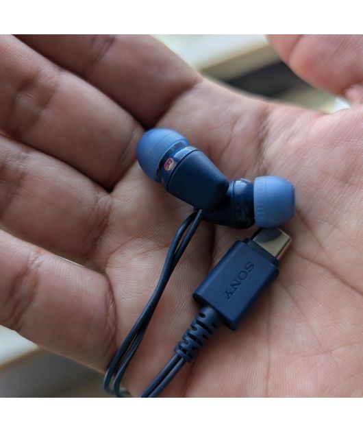 SONY IER-EX15C НАУШНИКИ С USB TYPE-C, СИНИЕ купить в официальном интернет-магазине Sony в Москве
