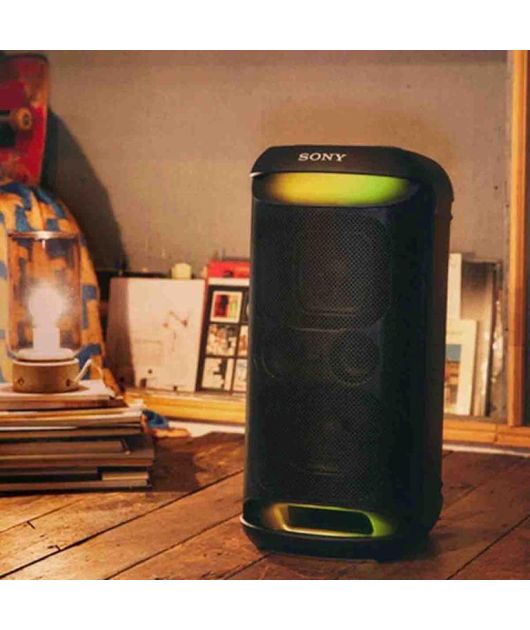 SONY SRS-XV500 БЕСПРОВОДНАЯ КОЛОНКА 77 ВТ, ЧЁРНАЯ купить в официальном интернет-магазине Sony в Москве