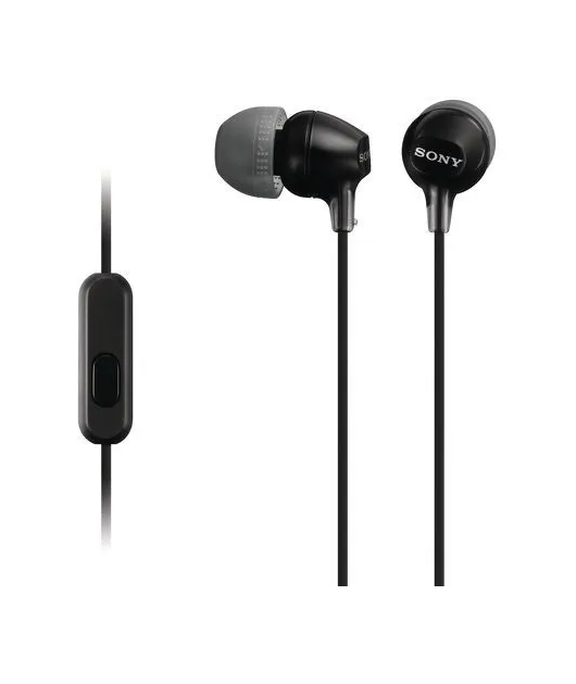 SONY MDR-EX15AP НАУШНИКИ, ЧЁРНЫЕ купить в официальном интернет-магазине Sony в Москве