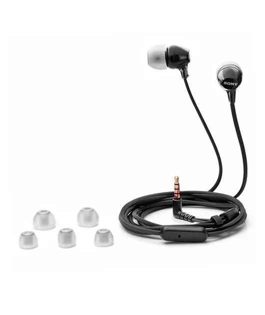 SONY MDR-EX15AP НАУШНИКИ, ЧЁРНЫЕ купить в официальном интернет-магазине Sony в Москве