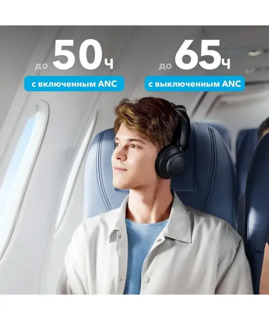 НАУШНИКИ ANKER SOUNDCORE SPACE Q45, ЧЕРНЫЙ купить в официальном интернет-магазине Sony в Москве