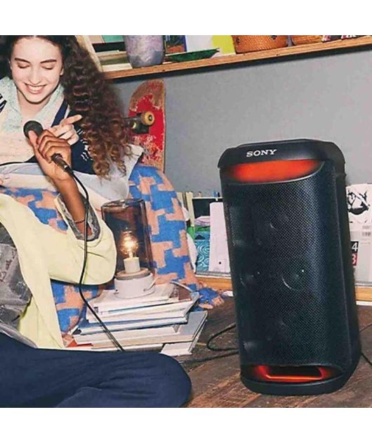 SONY SRS-XV500 БЕСПРОВОДНАЯ КОЛОНКА 77 ВТ, ЧЁРНАЯ купить в официальном интернет-магазине Sony в Москве