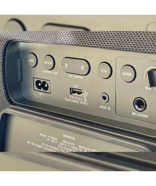 SONY ULT FIELD 7 (SRS-ULT70) БЕСПРОВОДНАЯ КОЛОНКА 70 ВТ, ЧЁРНАЯ купить в официальном интернет-магазине Sony в Москве