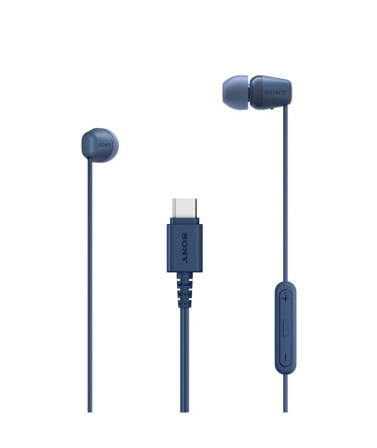 SONY IER-EX15C НАУШНИКИ С USB TYPE-C, СИНИЕ купить в официальном интернет-магазине Sony в Москве