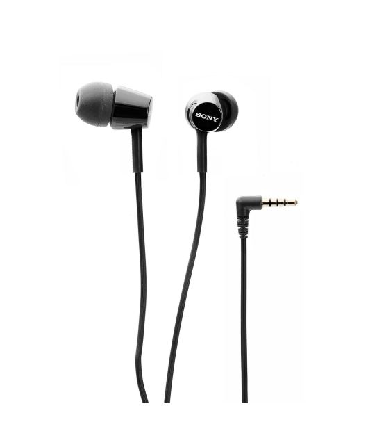 SONY MDR-EX155AP НАУШНИКИ ВНУТРИКАНАЛЬНЫЕ, ЧЁРНЫЕ купить в официальном интернет-магазине Sony в Москве