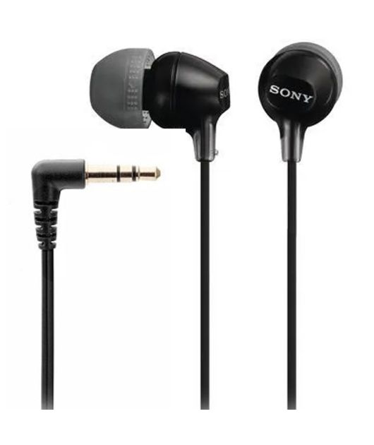 SONY MDR-EX15LP НАУШНИКИ, ЧЁРНЫЕ купить в официальном интернет-магазине Sony в Москве