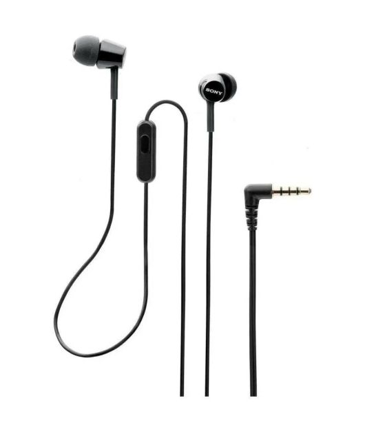 SONY MDR-EX155AP НАУШНИКИ ВНУТРИКАНАЛЬНЫЕ, ЧЁРНЫЕ купить в официальном интернет-магазине Sony в Москве