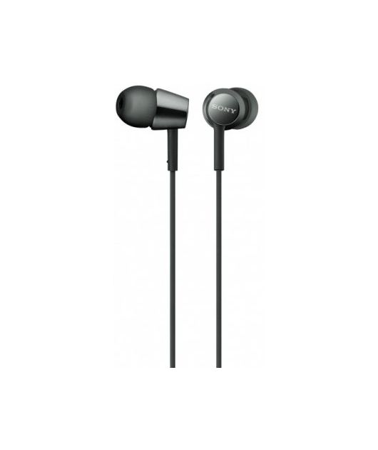 SONY MDR-EX155AP НАУШНИКИ ВНУТРИКАНАЛЬНЫЕ, ЧЁРНЫЕ купить в официальном интернет-магазине Sony в Москве