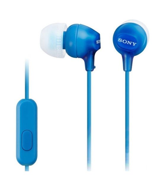 SONY MDR-EX15AP НАУШНИКИ, СИНИЕ купить в официальном интернет-магазине Sony в Москве