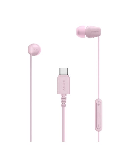 SONY IER-EX15C НАУШНИКИ С USB TYPE-C, РОЗОВЫЕ купить в официальном интернет-магазине Sony в Москве