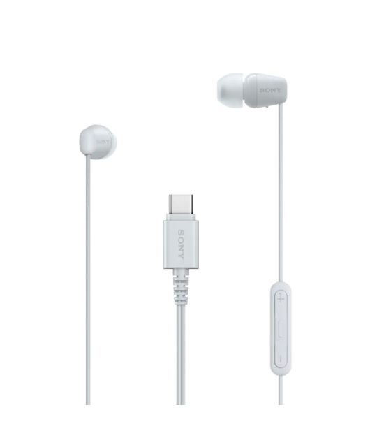 SONY IER-EX15C НАУШНИКИ С USB TYPE-C, БЕЛЫЕ купить в официальном интернет-магазине Sony в Москве