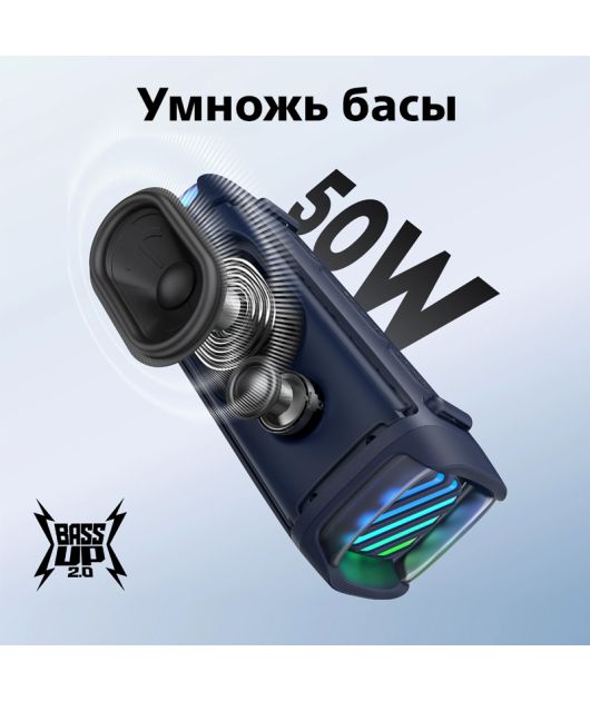 SOUNDCORE BOOM 3I ПОРТАТИВНАЯ КОЛОНКА 50 ВТ, СИНЯЯ купить в официальном интернет-магазине Sony в Москве