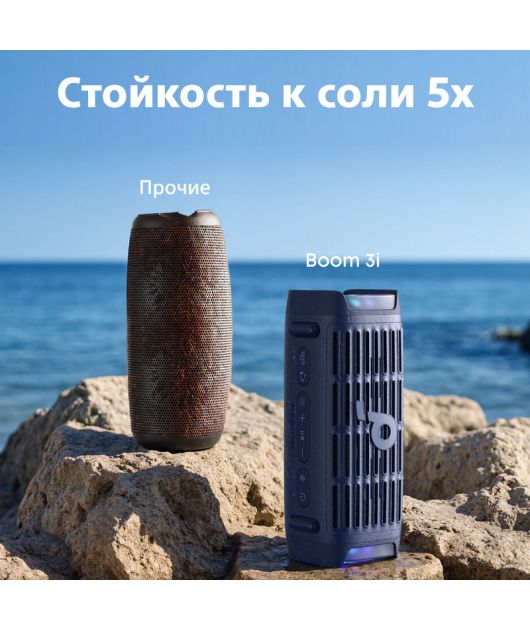 SOUNDCORE BOOM 3I ПОРТАТИВНАЯ КОЛОНКА 50 ВТ, СИНЯЯ купить в официальном интернет-магазине Sony в Москве