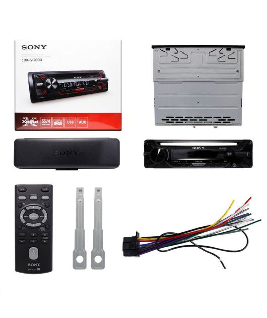 SONY CDX-G1200U АВТОМАГНИТОЛА С CD И USB купить в официальном интернет-магазине Sony в Москве
