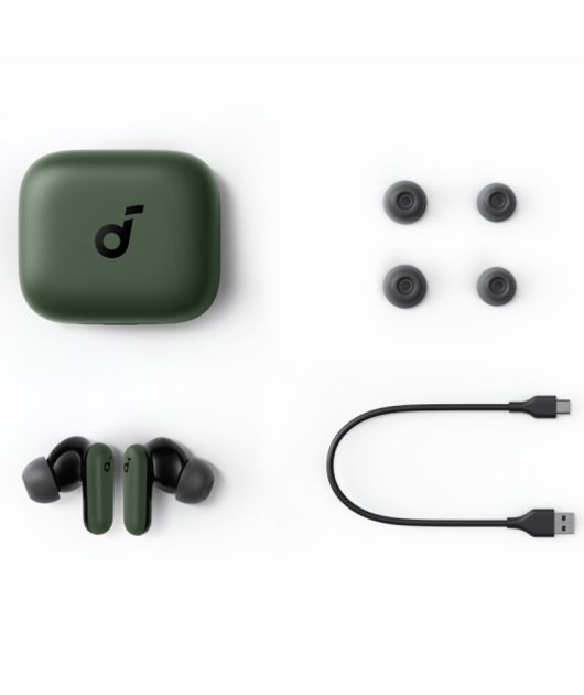 SOUNDCORE P30I НАУШНИКИ TWS, ЗЕЛЁНЫЕ купить в официальном интернет-магазине Sony в Москве